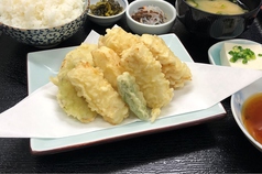 いか天ぷら定食