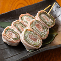 料理メニュー写真&nbsp;豚しそ巻き串