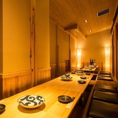 2階フロアは完全個室空間！最大20名様までOK！しっかり守られたプライベート空間でお寛ぎください！