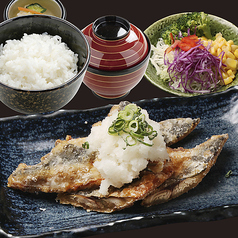 鯖の竜田揚げみぞれ膳