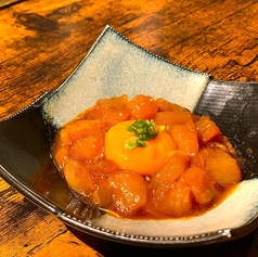 天然もちびんマグロのユッケ