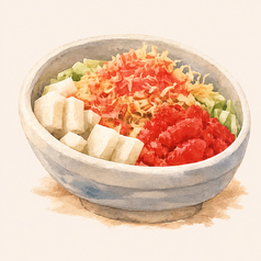 No１.もんじゃ(明太子、おもち、チーズ)