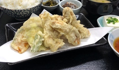 鶏肉天ぷら定食