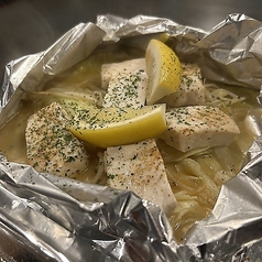 カジキのレモンバター焼