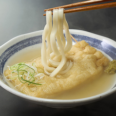 ふっくらお揚げの逆きつねうどん