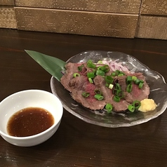 桜肉のたたき