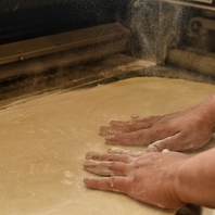 こだわりの自家製麺