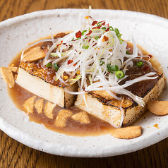 豆腐のガーリックステーキ