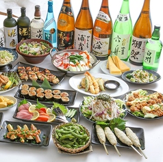 選べる飲み放題プランで楽しむ充実のおつまみ