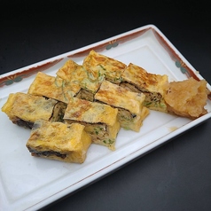 ねぎ入り出汁巻き玉子焼き