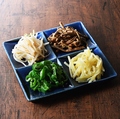 料理メニュー写真&nbsp;ナムルの盛り合わせ　四種