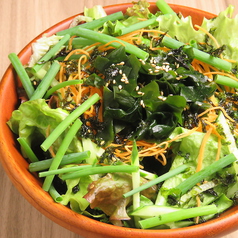 豆腐と海藻のチョレギサラダ 並盛り(1～2人前)