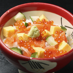 ミニオホーツク丼