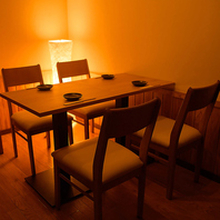 宴会やプライベートにもおすすめの個室席