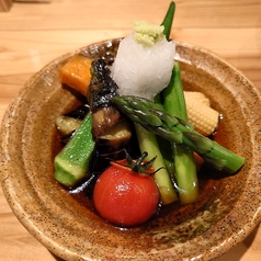 夏野菜の冷やし鉢