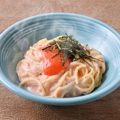 たっぷり明太子パスタ