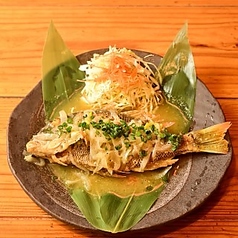 県産魚のバター焼き