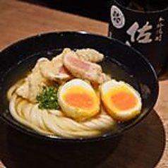 鶏玉天うどん