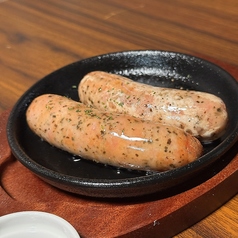 2種のソーセージ鉄板グリル
