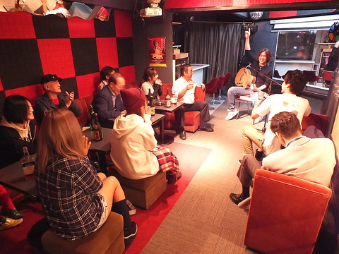 カラオケやDJブース、プロジェクター等設備◎ライブハウスに!二次会に!用途様々!