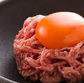 料理メニュー写真&nbsp;極上赤身肉のたたきユッケ