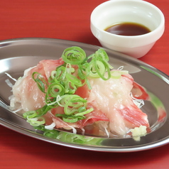 炙りコウネ刺し