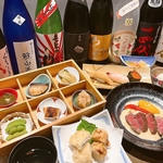 「創食厨房橋本屋」人気の料理を、飲み放題付で楽しめるコースは5500円(税込)～ご用意しております♪