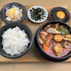 全のせスン豆腐定食