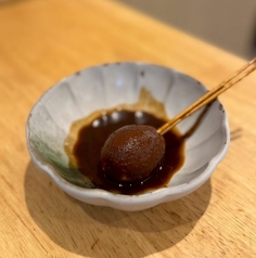 どて煮込み　玉子