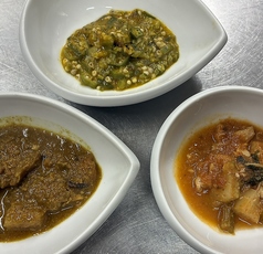 各主食メニューの味見