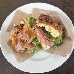 フォカッチャサンド