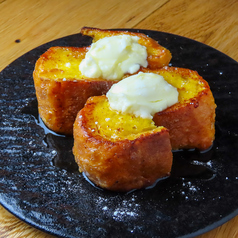 フレンチトーストとマスカルポーネ