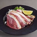 料理メニュー写真&nbsp;倭鴨ロース刺し～酢橘醤油～