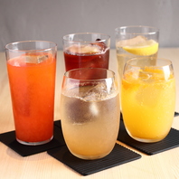 お料理によく合うお酒を豊富にご用意しております♪