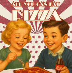 Johnny B's アメリカンダイナーのコース写真