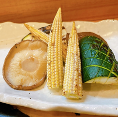 季節の焼き野菜