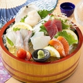 料理メニュー写真&nbsp;豪華鮮魚桶盛り