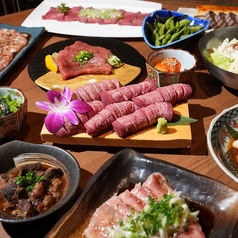 厚切り牛タンやA5黒毛和牛の上ロースや上カルビ含むコスパ最強プラン