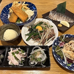 麺居酒屋アシタマのコース写真