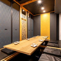 全席掘りごたつの完全個室