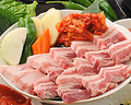 料理メニュー写真&nbsp;厚切りサムギョプサル (当店人気No.1) ※2人前から！