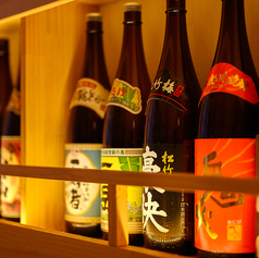 豊富な種類のお酒を取り揃えております♪
