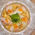 料理メニュー写真&nbsp;鯛のカルパッチョ