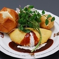 料理メニュー写真 (0012)KUKU デミグラスソースオムライス