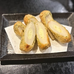 ちくわチーズの磯辺揚げ