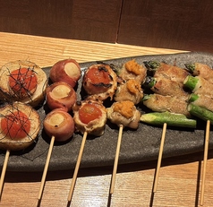 うさぎの串焼