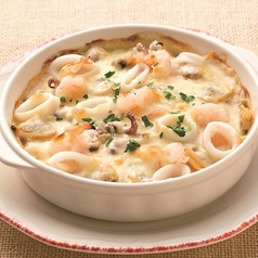 たっぷりシーフードのクリーミードリア