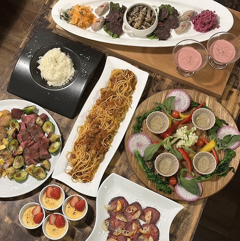 14名様から立食最大100名様まで貸切可能♪パーティーから場所のみの利用まで◎