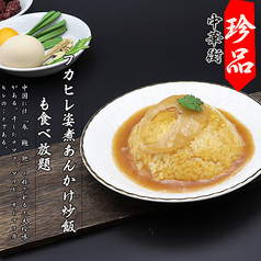 フカヒレあんかけミニチャーハン