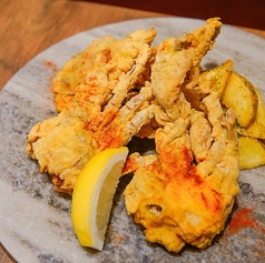 渡り蟹のコーンミルフライ